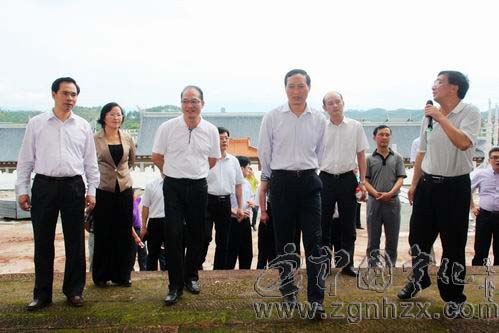 省委常委、宣傳部長袁榮祥來寧化調研