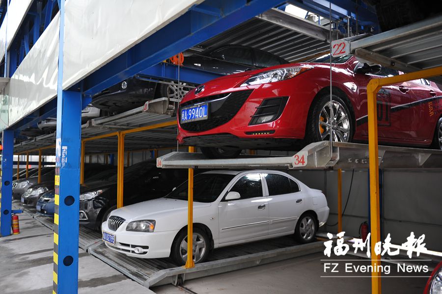 東街口附近兩個立體停車場本月啟用