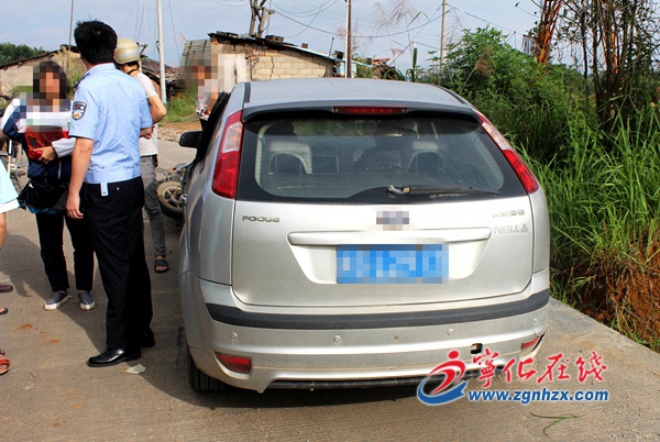 高考考生車禍受傷,寧化交警出動送考