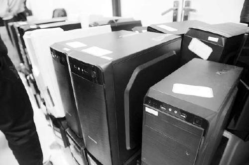 辦案人員查獲的部分作案工具