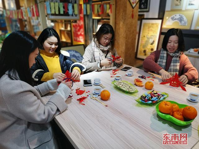 柘榮剪紙文創館舉辦剪紙藝術體驗活動