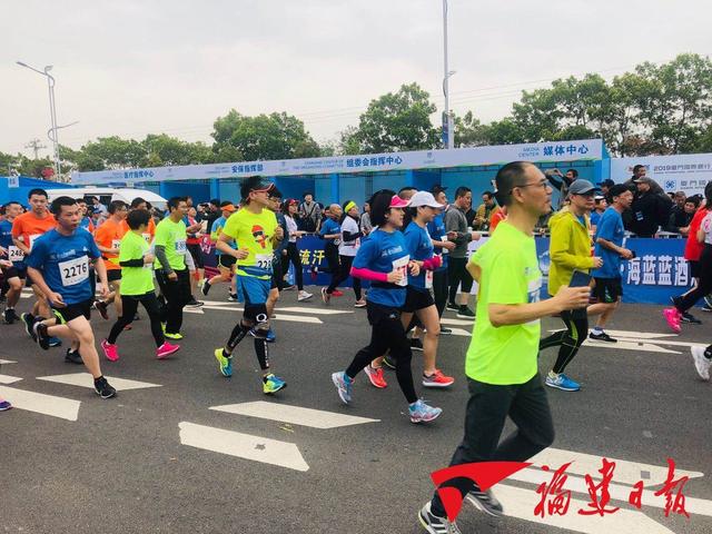 歡歌展運動風采 2019東山島國際半程馬拉松賽今日開賽