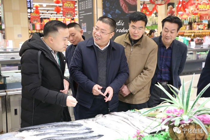 【新春走基層】余建地姚文輝帶隊檢查節前市場供應和安全生產工作