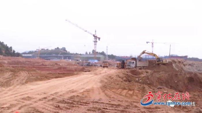 【五比五曬】寧化城關火車站連接線及站前廣場建設如火如荼