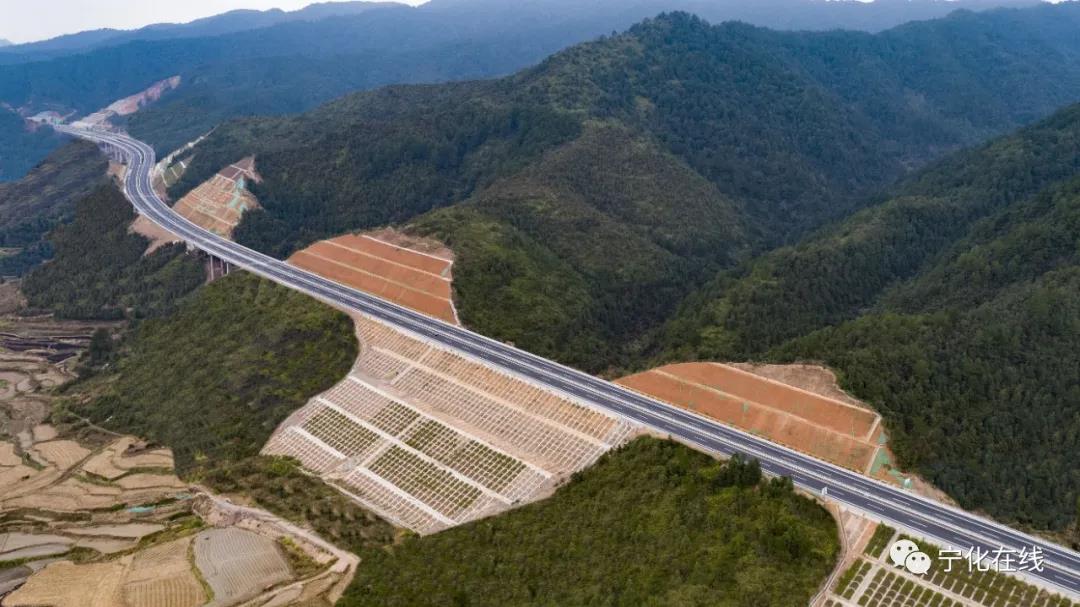 【五比五曬】莆炎高速寧化段通車在即