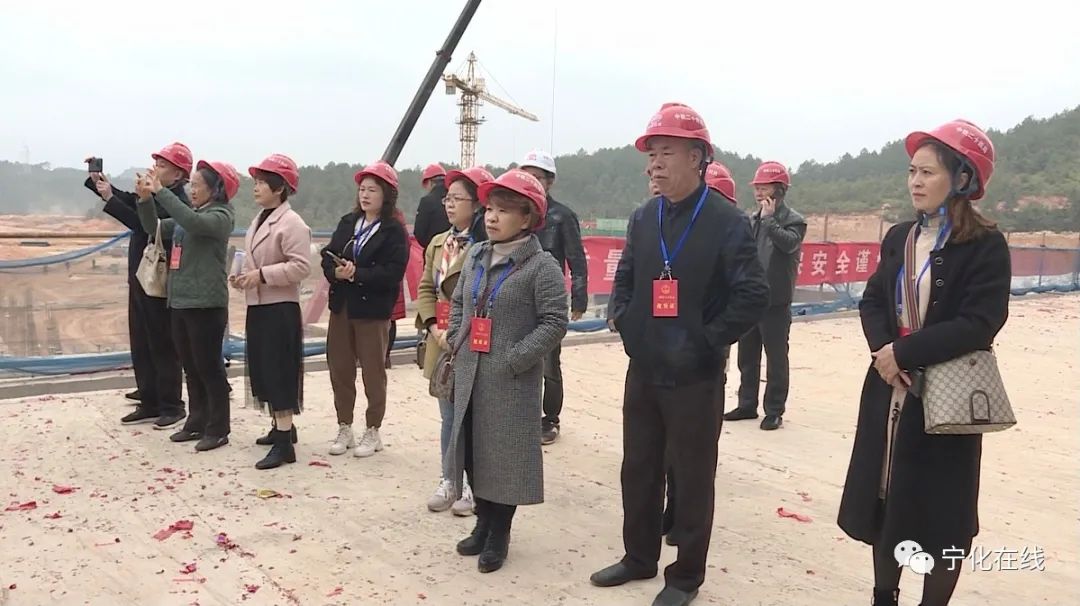 市人大代表視察寧化縣重點(diǎn)項(xiàng)目