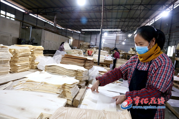 寧化：企業復工帶動村民家門口就業