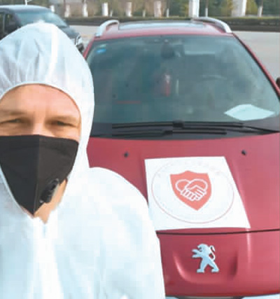 患難見真情！武漢的“法國女婿”當上了志愿者