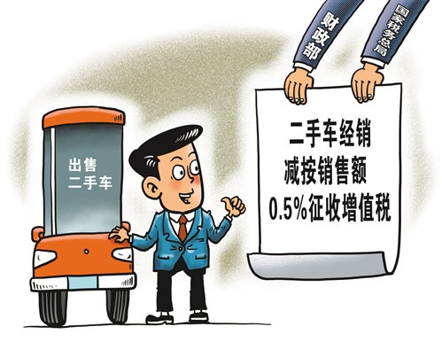 二手車征收稅率下調 媒體:二手車市場復蘇有望