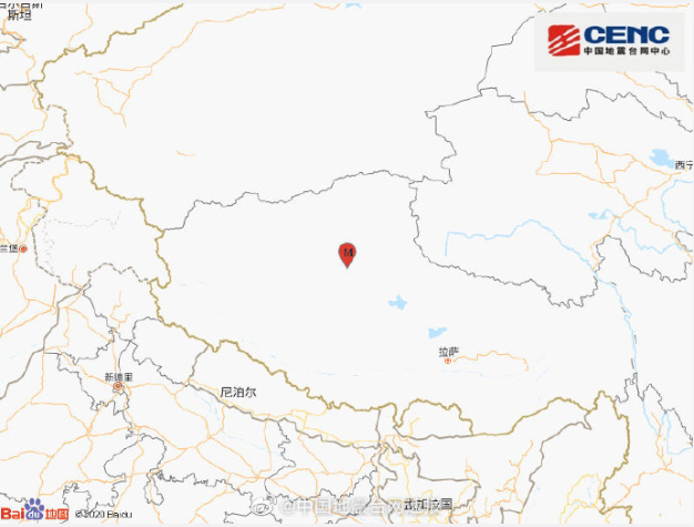 西藏那曲市尼瑪縣發(fā)生6.6級地震