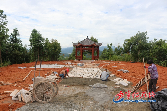 【中國綠都·最氧三明】寧化馬元亭村建設高山觀景臺