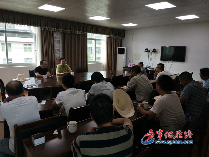 寧化安樂:部門聯動推進桿線遷移工作