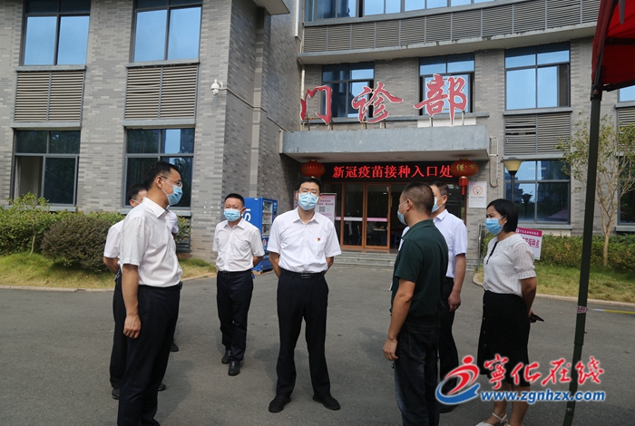 縣領導開展節日疫情防控、安全生產和市場供應工作調研