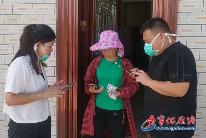 寧化縣河龍鄉:假日入戶忙,反詐宣傳不停歇