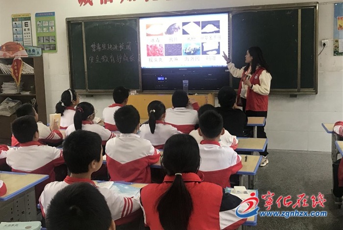 城南鎮(zhèn)開展“禁毒宣傳進校園 安全教育護成長”主題活動