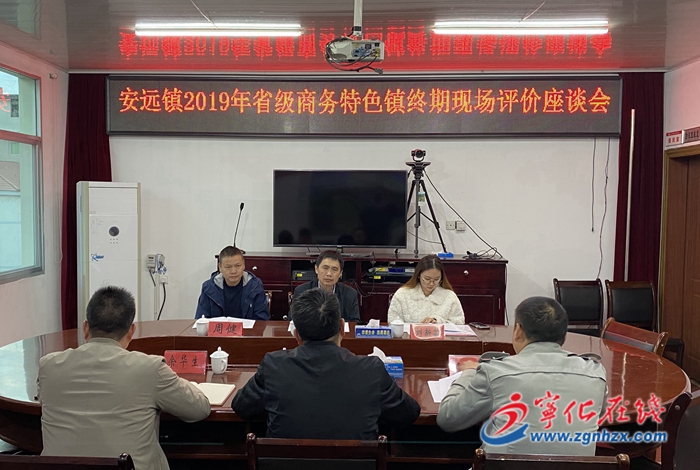 寧化安遠鎮省級商務特色鎮進入終期驗收