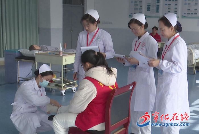 2022年三明市職業(yè)院校中職組護理技能競賽在寧化舉行