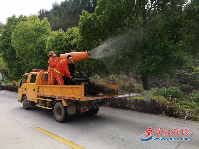 寧化開展綠化苗木病蟲害防治工作