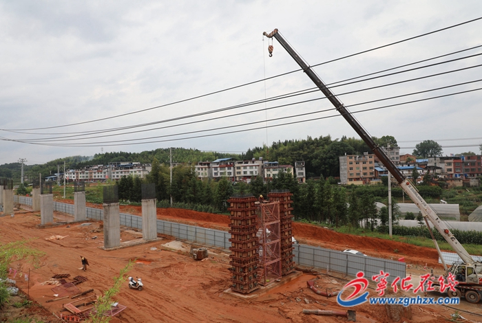 寧化加快推進(jìn)高架橋梁項(xiàng)目建設(shè)