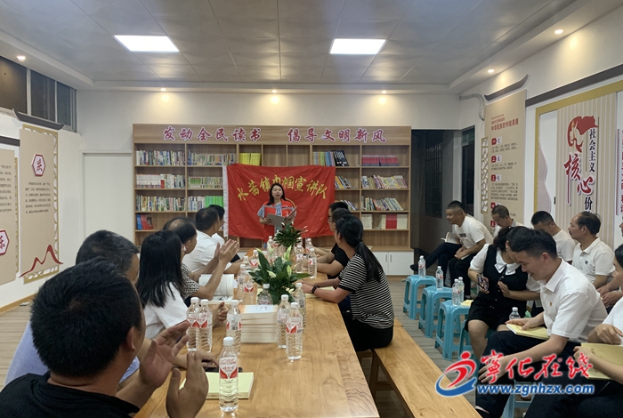 水茜鎮:開展紅色故事宣講活動