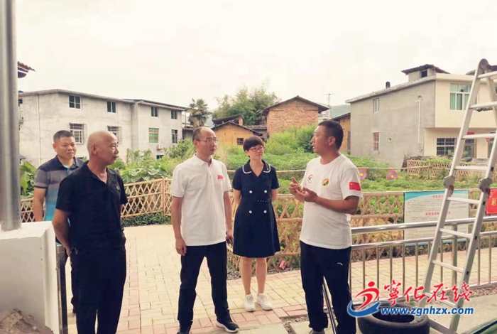 縣領導前往安樂鎮調研