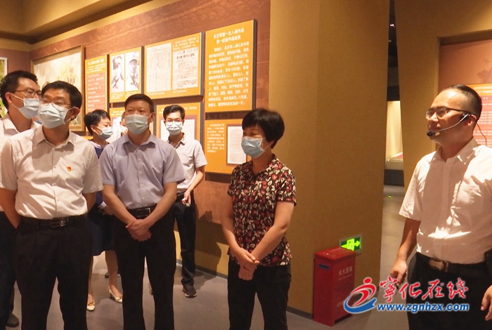 市領(lǐng)導(dǎo)來寧化調(diào)研