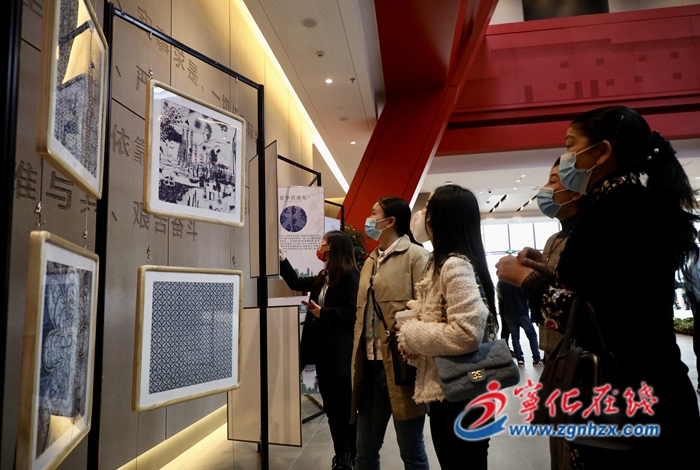 2022年“風雅嘉定,情牽閩中”“春雨工程”文化創意展在寧化舉行