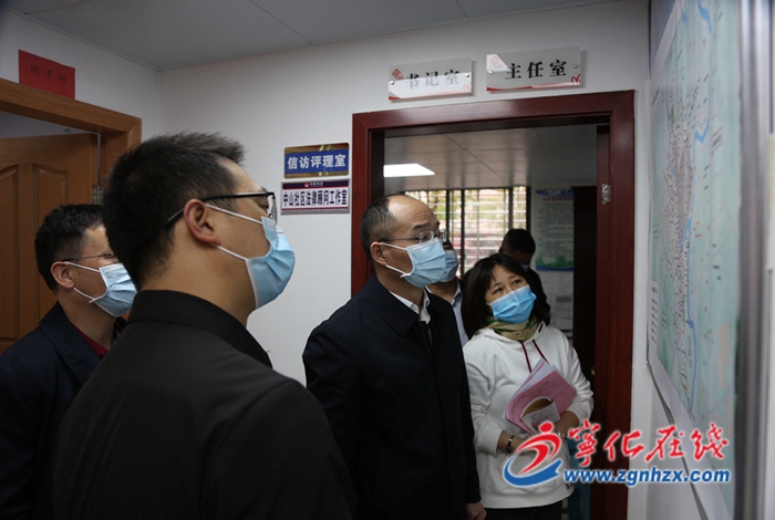 縣領導督導檢查疫情防控工作