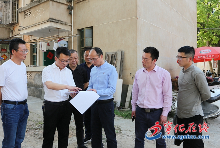 縣領導開展工業發展攻堅組、城市建設管理攻堅組工作調研
