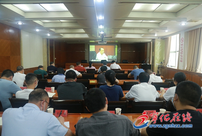 寧化收聽收看全省流感防控工作電視電話會議