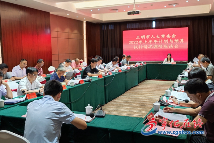 市人大常委會調研組來寧化調研