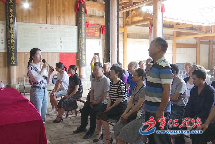 寧化翠江鎮(zhèn)：開展“喜迎二十大 建功新時代—‘百千萬’理論宣講進萬家”主題活動