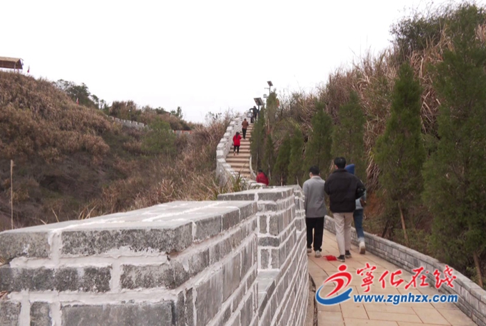 寧化淮土：戰(zhàn)壕舊址上的“小長(zhǎng)城”春節(jié)游客多