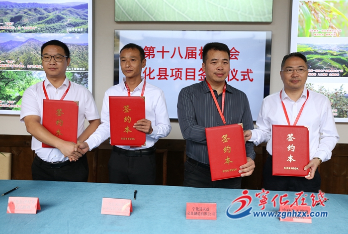 聚焦林博會 寧化縣落實九個簽約項目