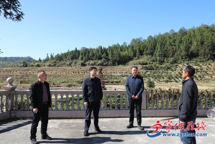 寧化縣領導開展“四下基層”調研