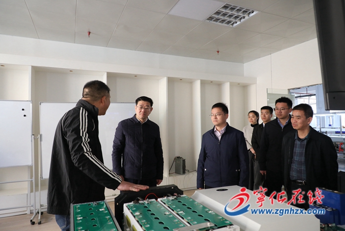 寧化縣領導開展工業項目一季度“開門穩”“開門紅”工作調研