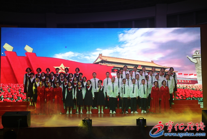 寧化五中師生唱響新時代主旋律