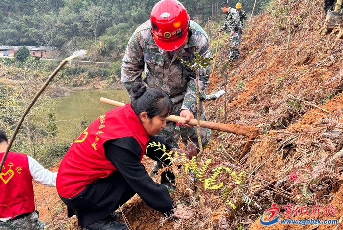 植樹造林添新綠,共建生態(tài)好家園
