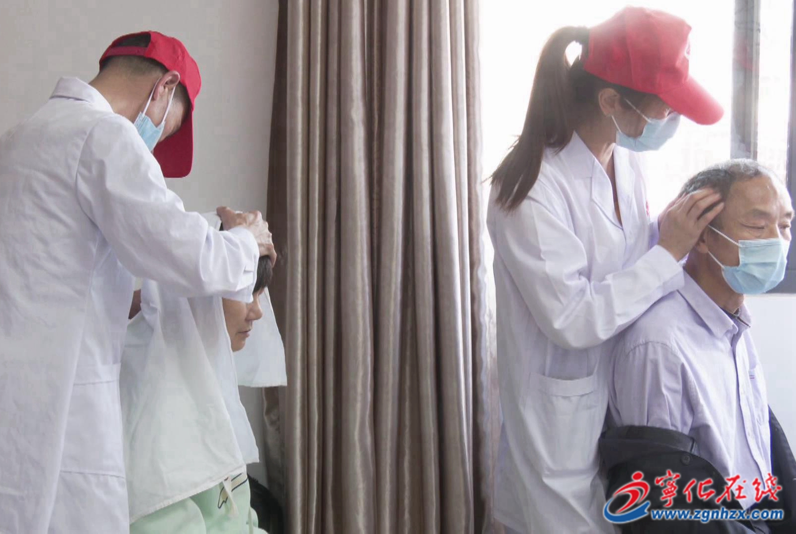 市殘聯(lián)盲協(xié)學雷鋒志愿服務隊來寧開展公益走基層活動