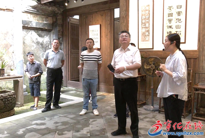 上海市作家協會調研組到寧化開展調研