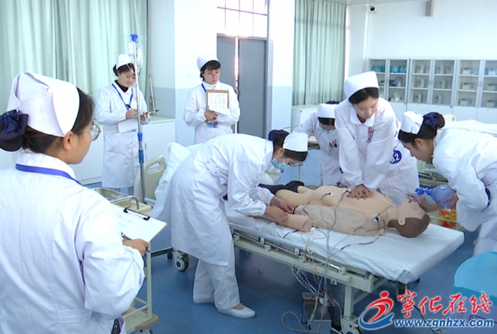 三明市職業(yè)院校中職組護(hù)理技能競賽在寧化舉行