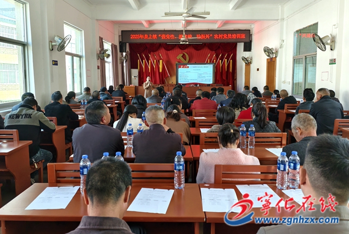 寧化泉上鎮開展農村黨員培訓班