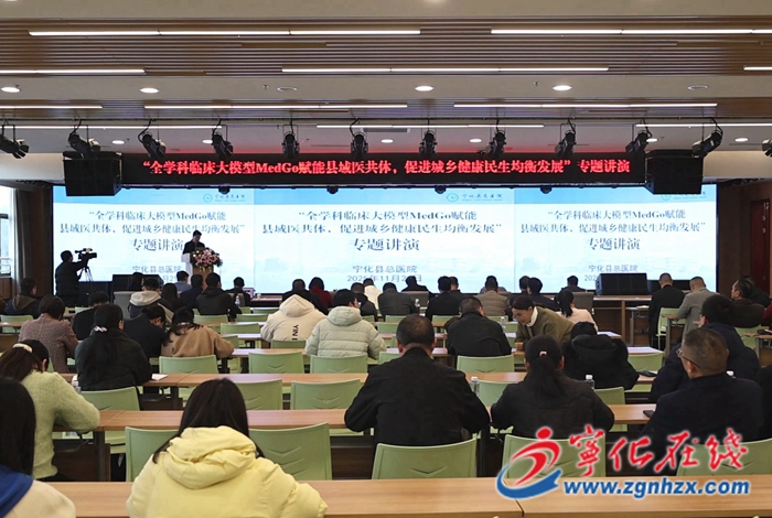 AI賦能縣域醫療！Med-Go大模型專題講座走進寧化