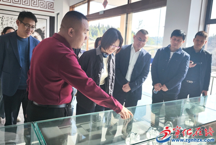 上海市嘉定區工商聯考察團來寧化學習考察