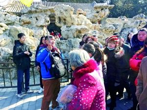 北京導(dǎo)游過年堅(jiān)持帶團(tuán) 6年沒陪家人